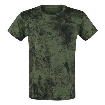 Black Premium by EMP Rebel Soul T-Shirt green