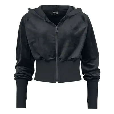 Gothicana by EMP Soft Nicki hoodie Hooded zip black