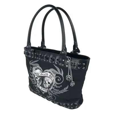 Gothicana by EMP Until Death Handbag black