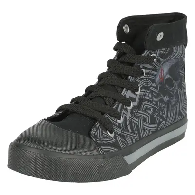 Black Premium by EMP Sneaker with Skull Print Sneakers High black