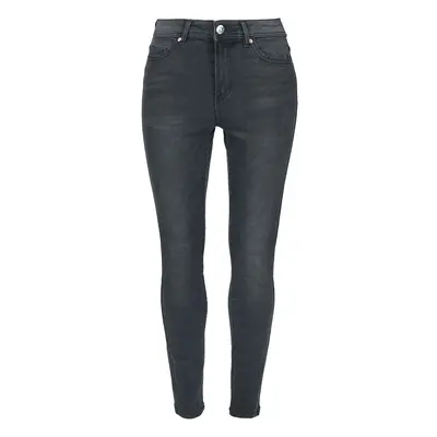 Only Wauw Life Mid Jeans black