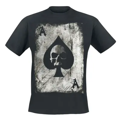 Pik Ace Skullcard T-Shirt black