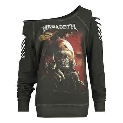 Megadeth Fighter Pilot Sweatshirt grey