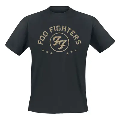 Foo Fighters Arched Star T-Shirt black