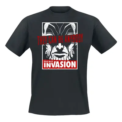 Secret invasion They can be anybody T-Shirt black