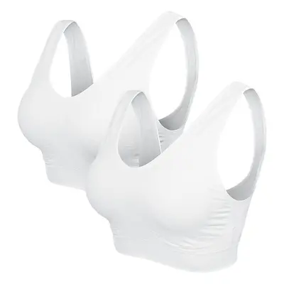 Urban Classics Padded Sports Bra Underwear white