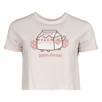 Pusheen Strawberry Jersey light pink