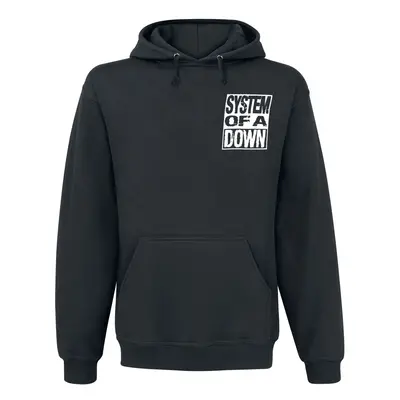 System Of A Down System Waves Hooded sweater black