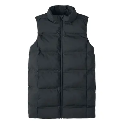 Name it Mellow long puffer gilet Jacket black