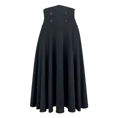 Belsira Circle Skirt Medium-length skirt black