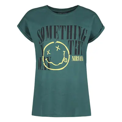 Nirvana Something In The Way T-Shirt blue