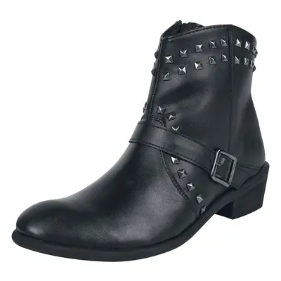 Rock Rebel by EMP Rivet boots Boots black