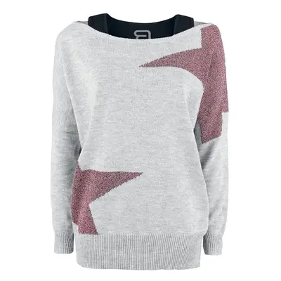 RED by EMP Cut Me Loose Sweatshirt grey black