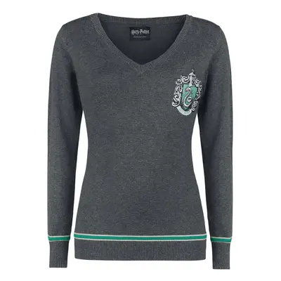 Harry Potter Slytherin Knit jumper mottled grey