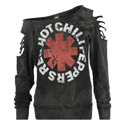 Red Hot Chili Peppers Crest Sweatshirt dark grey