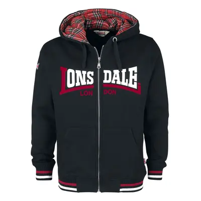 Lonsdale London Nateby Hooded zip black