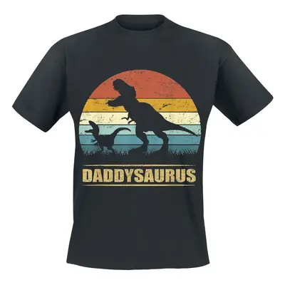 Family & Friends Daddysaurus 3 T-Shirt black