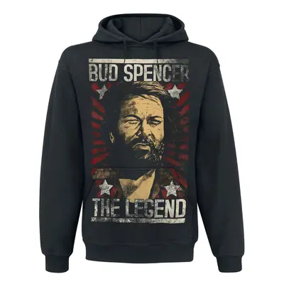 Bud Spencer The Legend Hooded sweater black