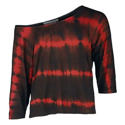 Innocent Solana top Long-sleeve Shirt black red