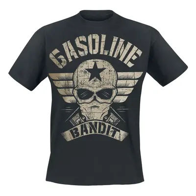 Gasoline Bandit Wing Logo T-Shirt black