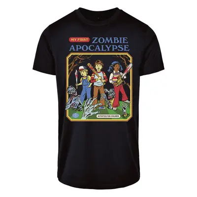 Steven Rhodes My First Zombie Apocalypse T-Shirt black