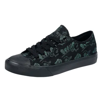 Gothicana by EMP Sneakers with Butterfly Print Sneakers black