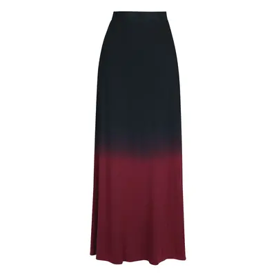 Black Premium by EMP Save Tonight Long skirt black red