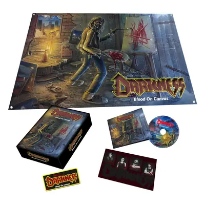 Darkness Blood on canvas CD multicolor