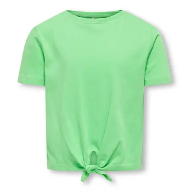 Kids Only Kogmay S/S knot top JRS T-Shirt green