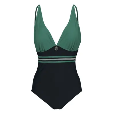 Harry Potter Slytherin Swimsuit black green