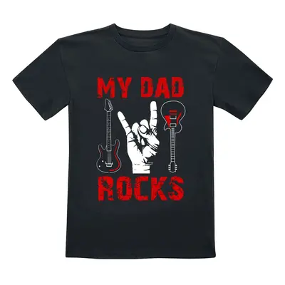 Family & Friends My Dad Rocks - Kids - My Dad Rocks T-Shirt black