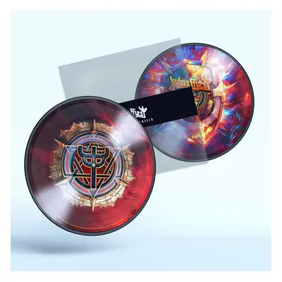 Judas Priest Invincible shield LP multicolor