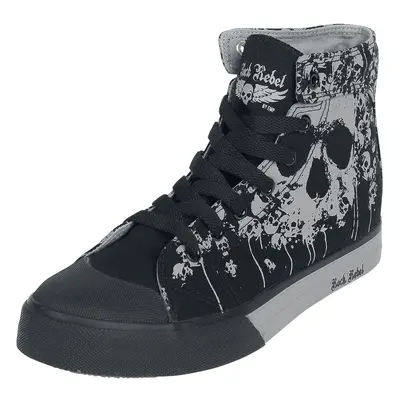 Rock Rebel by EMP Walk The Line Sneakers High black