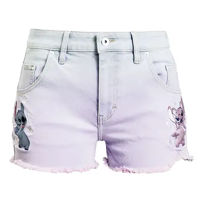 Lilo & Stitch Stitch and angel Shorts denim