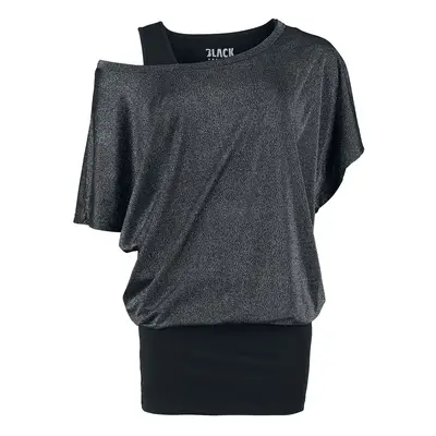 Black Premium by EMP Double Pack T-shirt and Top with Glimmer T-Shirt black