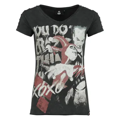 Batman Harley Quinn & Joker T-Shirt black