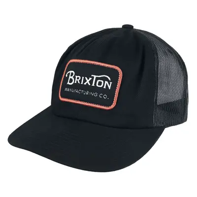 Brixton GRADE HP TRUCKER HAT Cap black orange