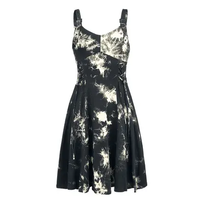 Chemical Black Malin Tie Dye Dress Short dress black white