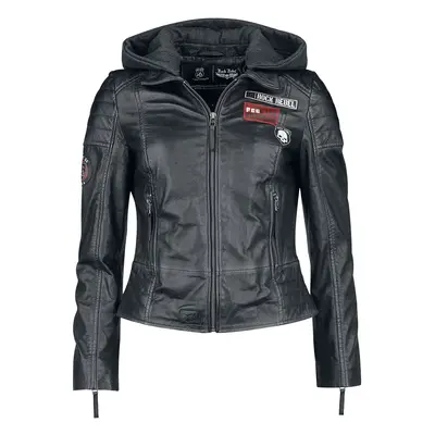 Rock Rebel by EMP Rock Rebel X Route 66 - Leather Jacket Leather Jacket black