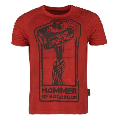 Magic: The Gathering Hammer Of Bogardan T-Shirt red