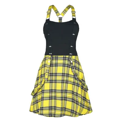 Heartless Incantation Dress Short dress black yellow