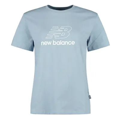 New Balance NB Sport Jersey Graphic Standard T-shirt T-Shirt blue grey