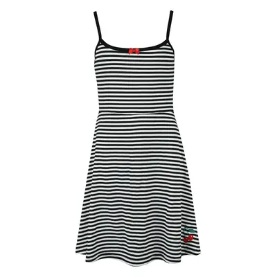 Pussy Deluxe Stripey Classic Dress Short dress black white