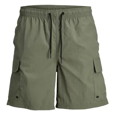 Jack & Jones junior JPSTFIJI Jjswim cargo LY Shorts olive