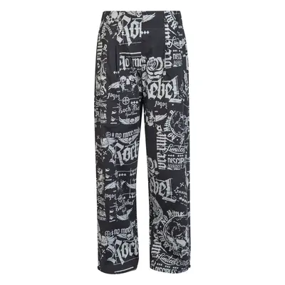 Rock Rebel by EMP Cloth Trousers black