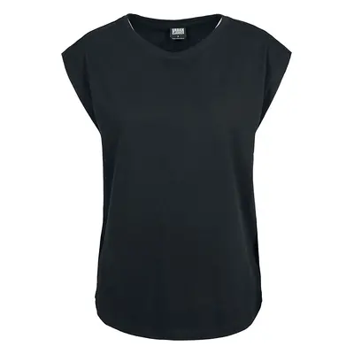 Urban Classics Ladies Basic Shaped Tee T-Shirt black