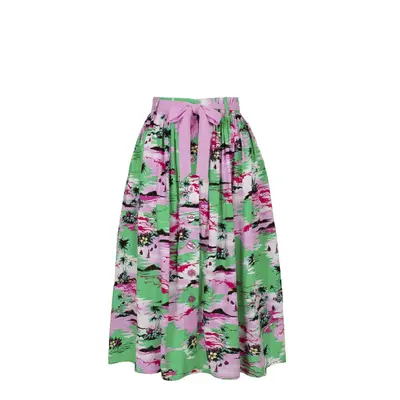 Hell Bunny Kai Skirt Medium-length skirt multicolour