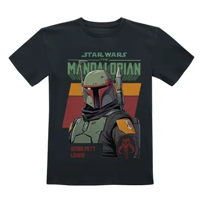 Star Wars Kids - The Mandalorian - Boba Fett Lives T-Shirt black