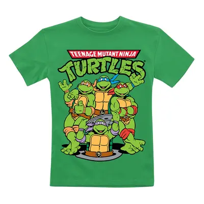 Teenage Mutant Ninja Turtles Kids - Group T-Shirt green