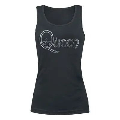 Queen Logo Tanktop black